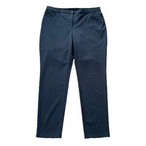 Chicos 3 Womens US 16 Gray So Slimming Girlfriend Slim Leg Ankle Jeans